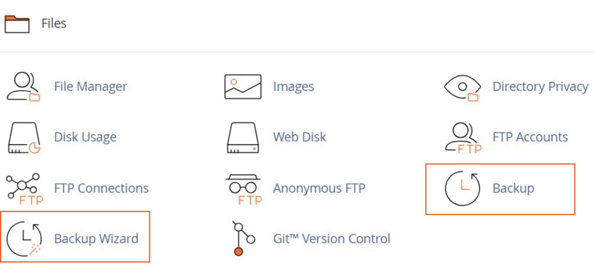 Backup options-kesarihosting-cpanel Backup options-kesarihosting-cpanel